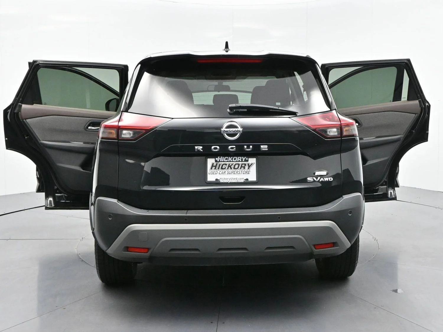 Used 2021 Super Black Nissan SV image 40