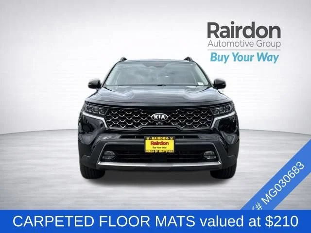 Used 2021 Ebony Black Kia SX Prestige X-Line image 2
