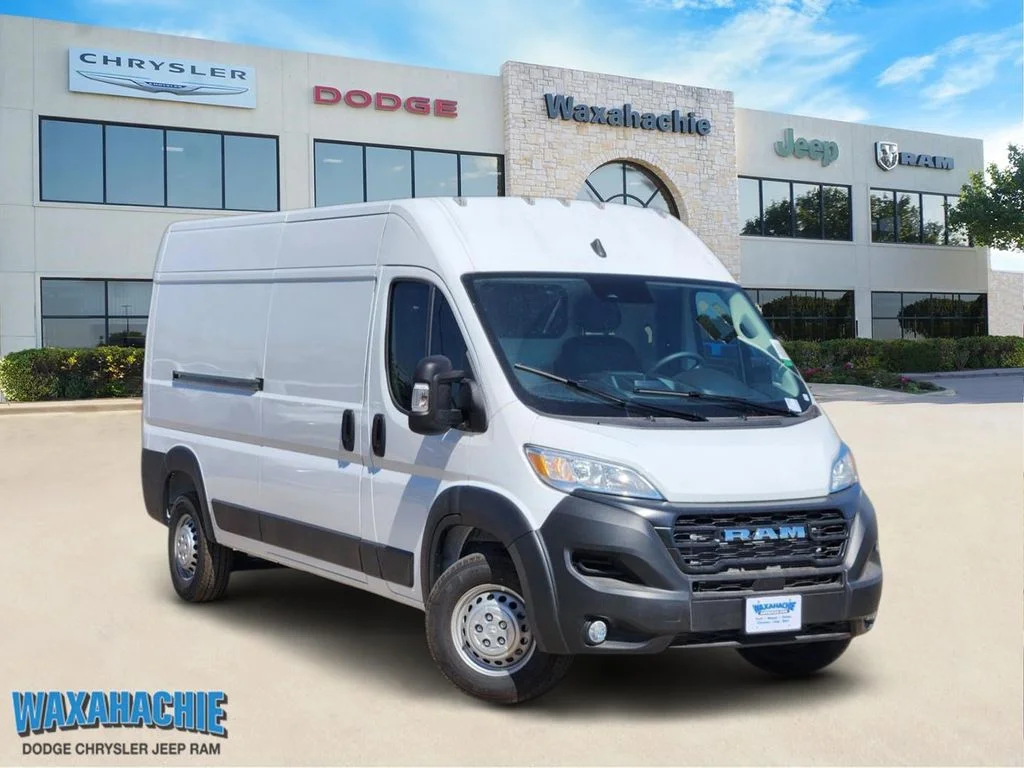 New 2026 Bright White Clearcoat RAM High Roof image 1