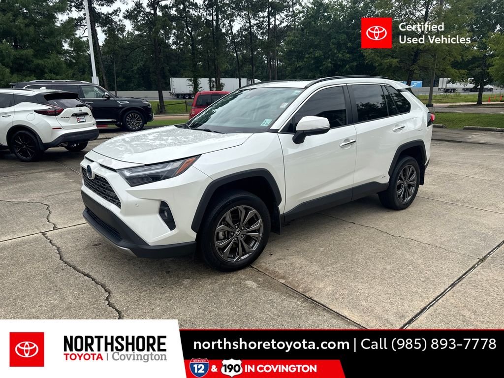 Used 2022 White Toyota Limited image 1