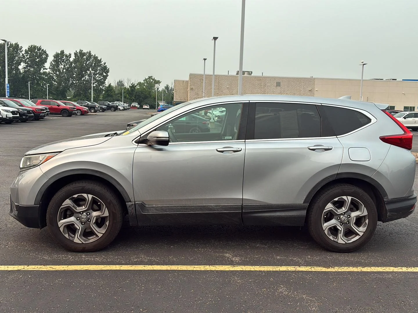Used 2019 Lunar Silver Metallic Honda EX image 12