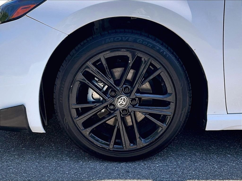 Used 2025 White Toyota SE image 7