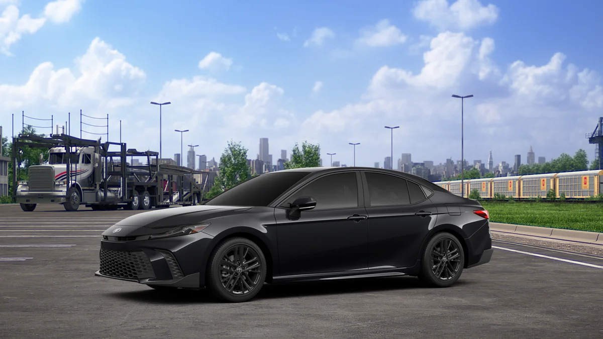 New 2026 Midnight Black Metallic Toyota SE image 2