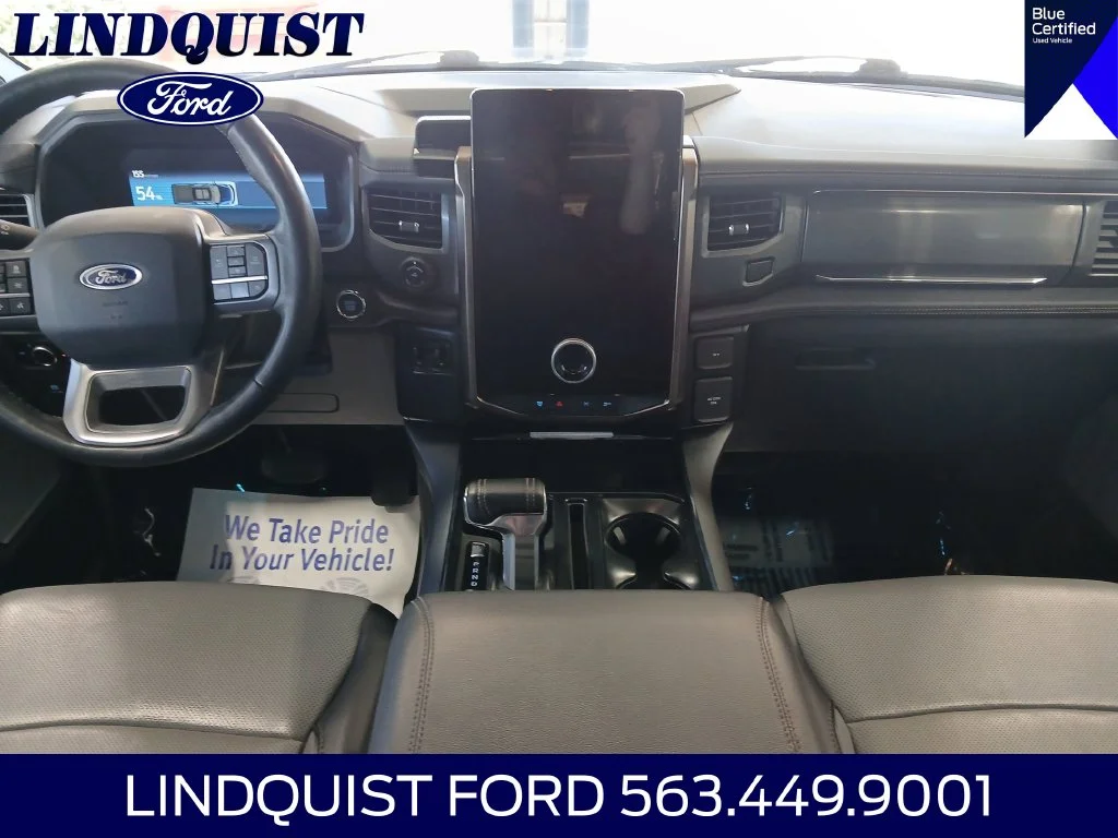 Certified Used 2023 Azure Gray Metallic Ford Lariat image 14