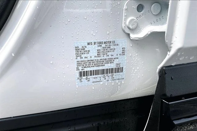 New 2026 Star White Metallic Tri-Coat Ford Tremor® image 8