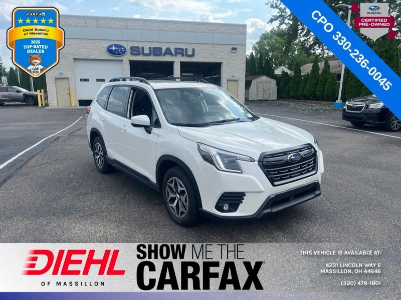 Used 2024 White Subaru Premium image 1