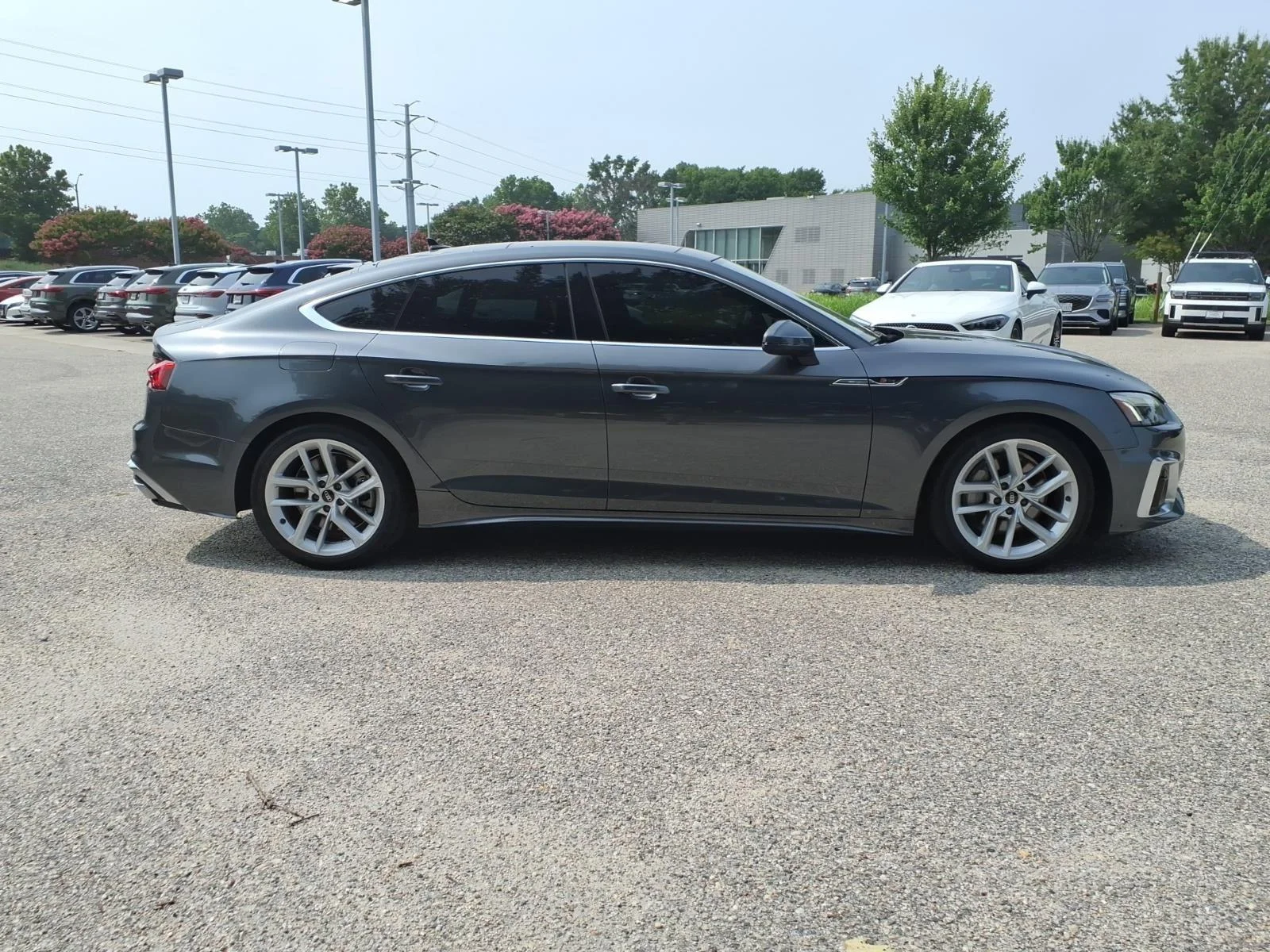 Certified Used 2023 Daytona Gray Pearl Effect Audi S line Premium image 5