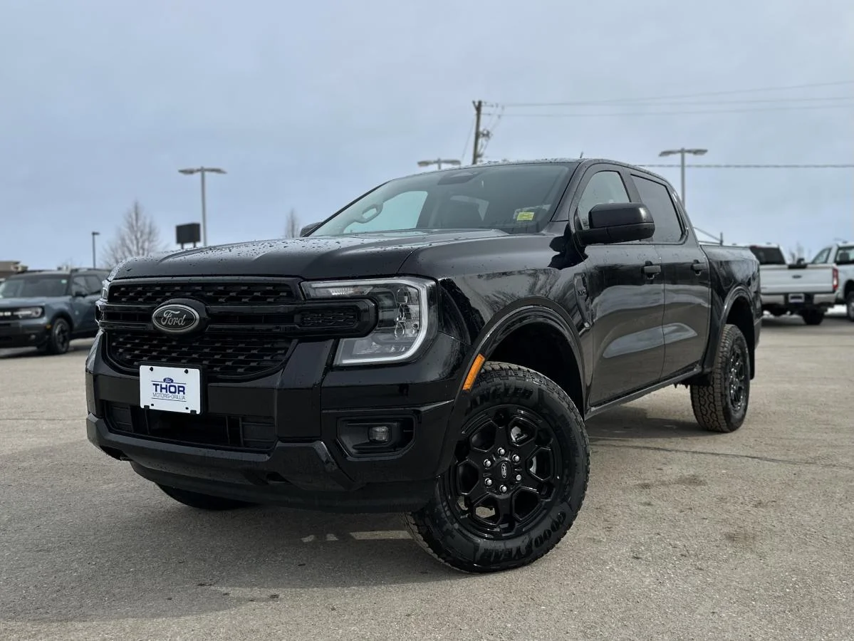 New 2026 Black Ford XLT image 1