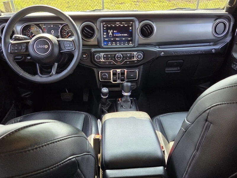 Used 2023 Black Clearcoat JEEP WILLYS SPORT image 8