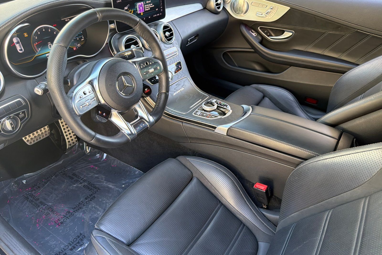 Used 2020 Black Mercedes-Benz C 63 AMG® image 7