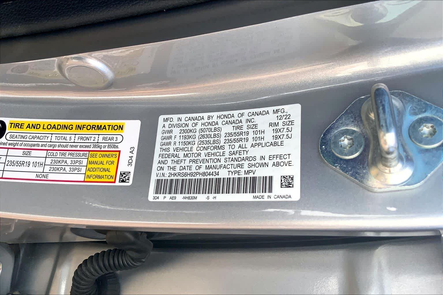 Certified Used 2023 Lunar Silver Metallic Honda Sport Touring image 37