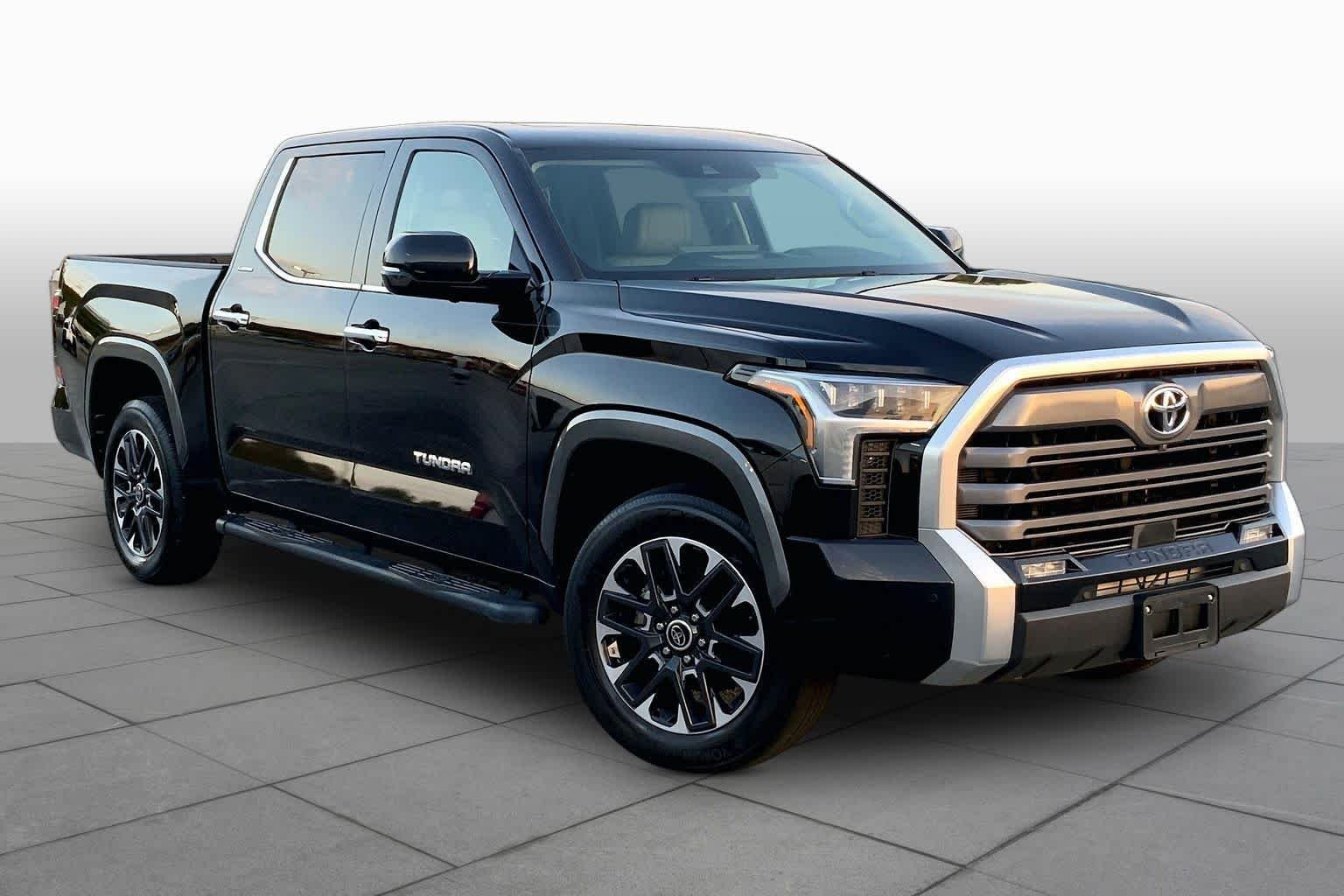 Used 2023 Midnight Black Metallic Toyota Limited image 3