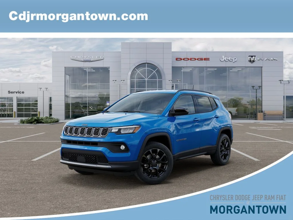 New 2026 Hydro Blue Pearl-Coat Exterior Paint Jeep Latitude image 1