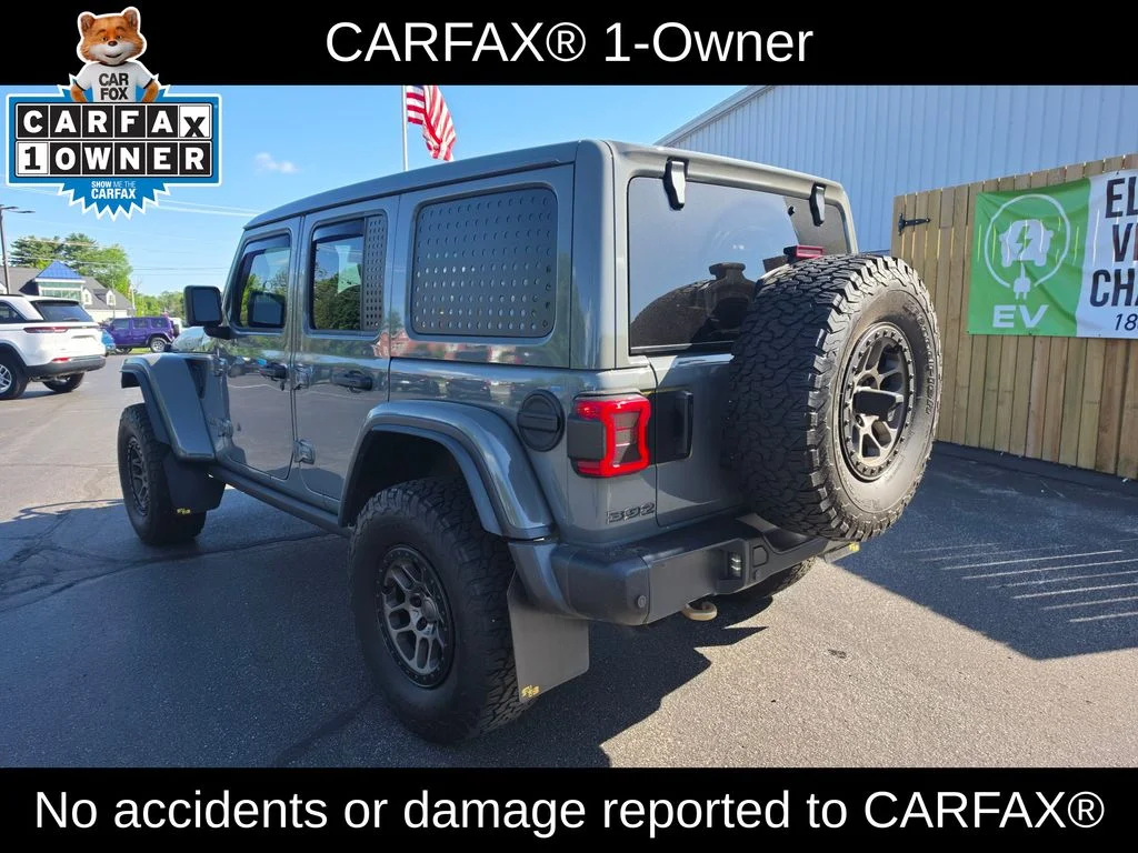 Used 2021 Gray Jeep Unlimited Rubicon 392 image 3