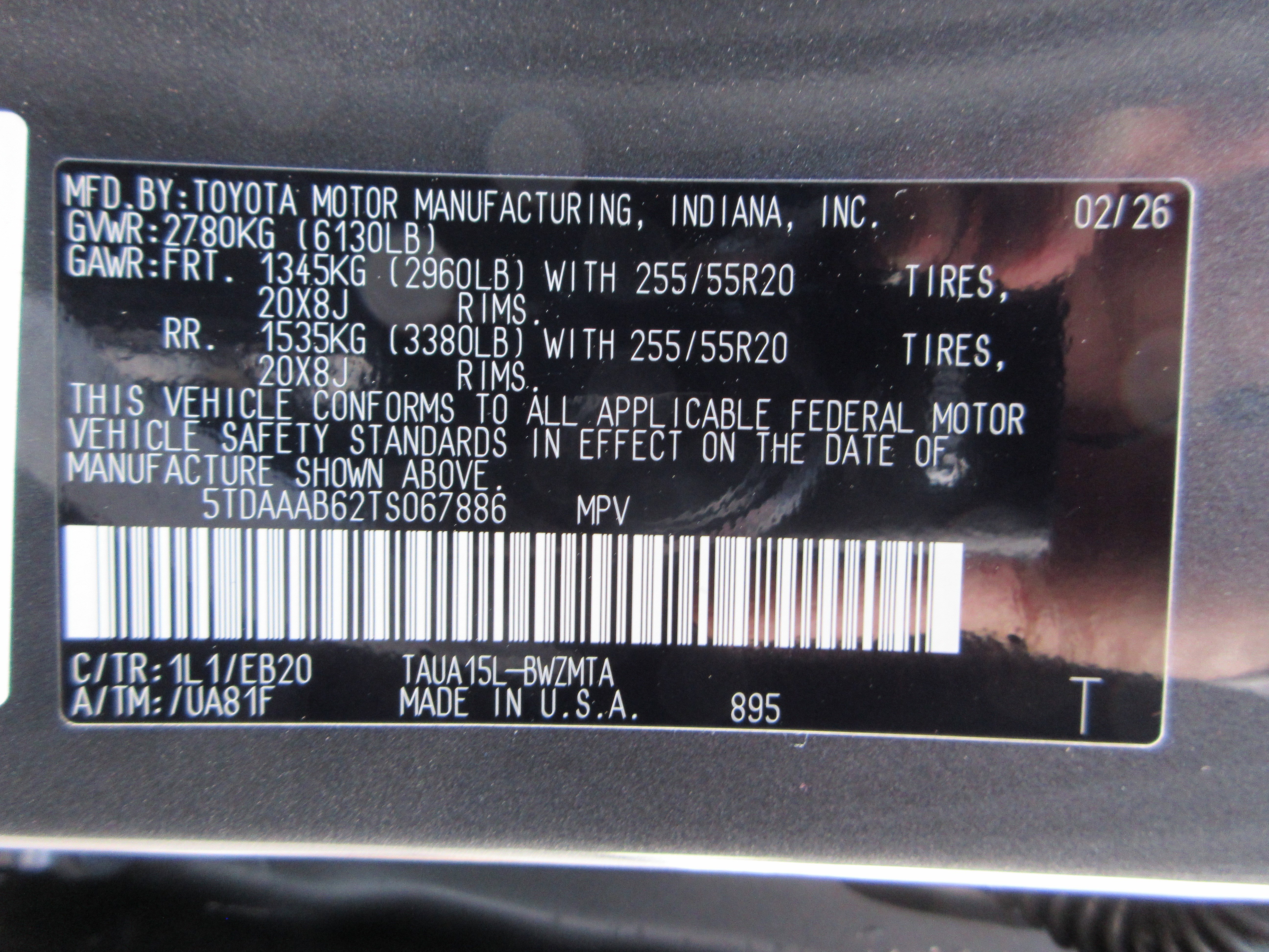 New 2026 Cloudburst Gray Lexus PREMIUM AWD image 59