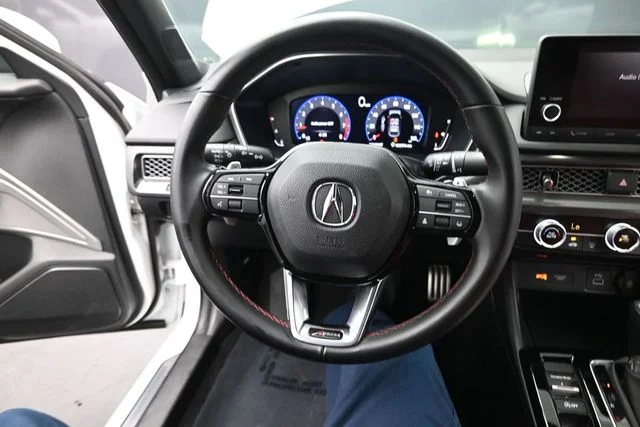 Used 2023 Platinum White Pearl Acura A-SPEC image 12
