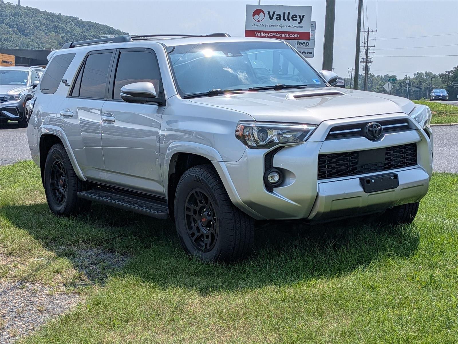 Used 2021 Classic Silver Metallic Toyota TRD Off Road Premium image 3