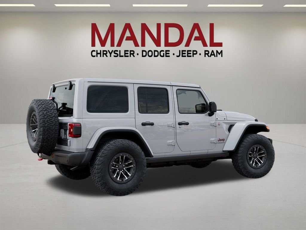 New 2026 Bright White Clear-Coat Exterior Paint Jeep Rubicon X image 4