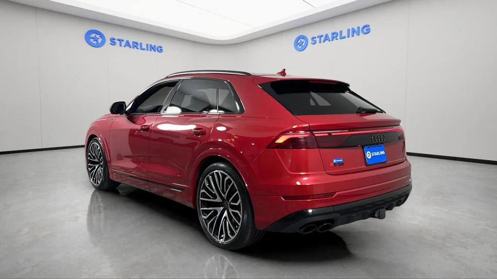 Used 2025 Red Audi Premium Plus 4.0 TFSI quattro image 5