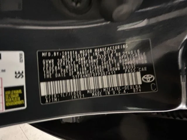 Used 2023 Black Toyota LE image 20