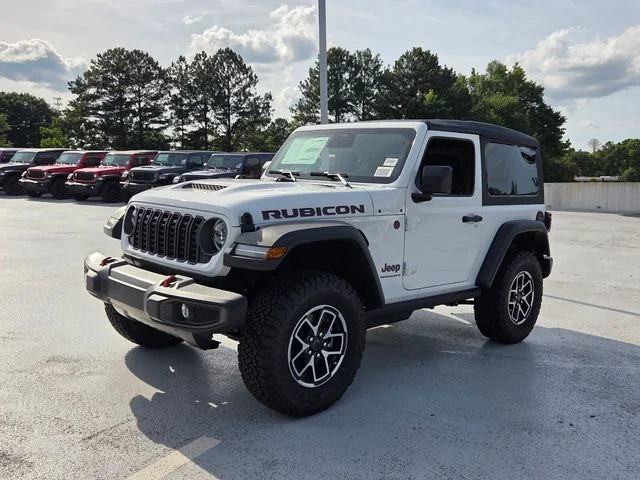 New 2026 Bright White Clear-Coat Exterior Paint Jeep Rubicon image 3
