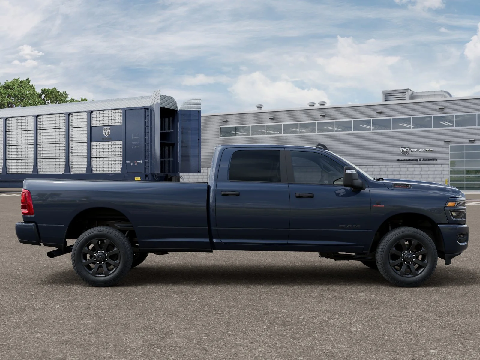 New 2026 Forged Blue Metallic Exterior Paint RAM Big Horn image 27