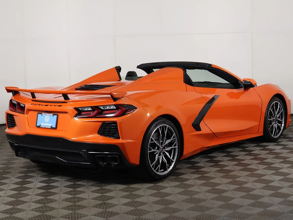 Used 2025 Orange Chevrolet Stingray image 14