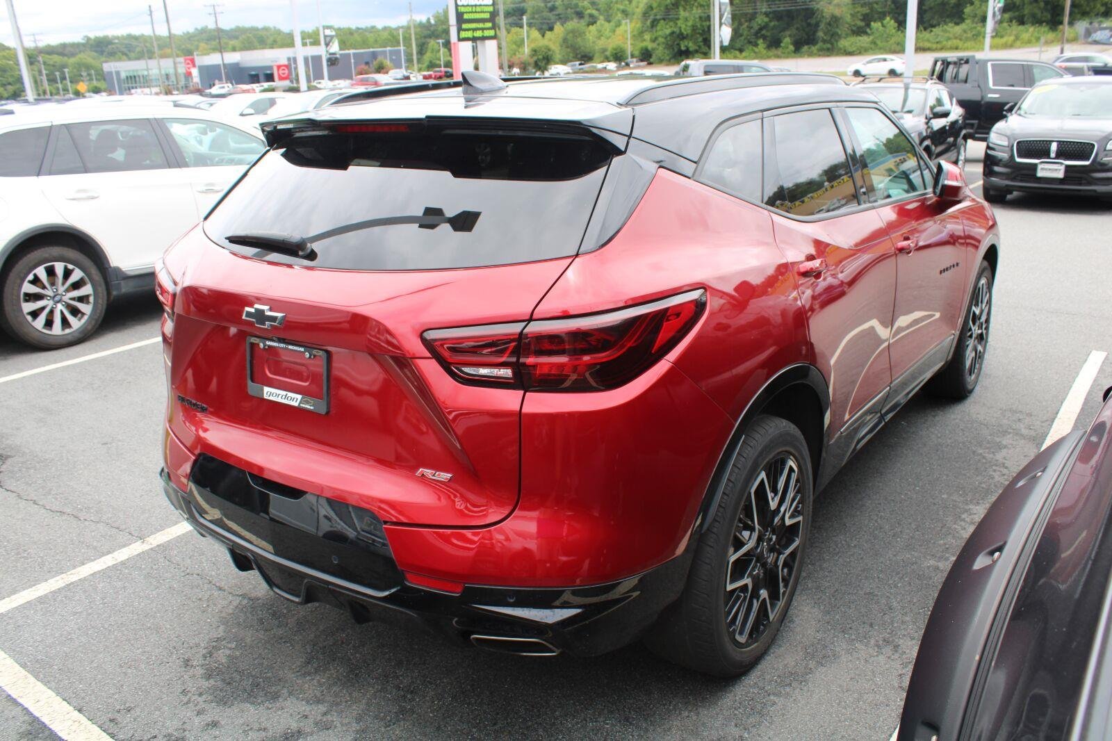 Used 2024 Radiant Red Tintcoat Chevrolet RS image 4