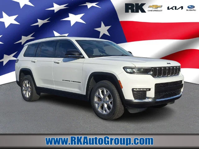 Used 2021 White Jeep Limited image 1