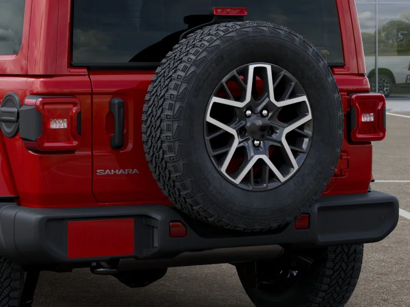 New 2026 Firecracker Red Clear-Coat Exterior Paint Jeep Sahara image 39