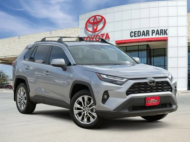 Certified Used 2025 Silver Toyota XLE Premium image 1