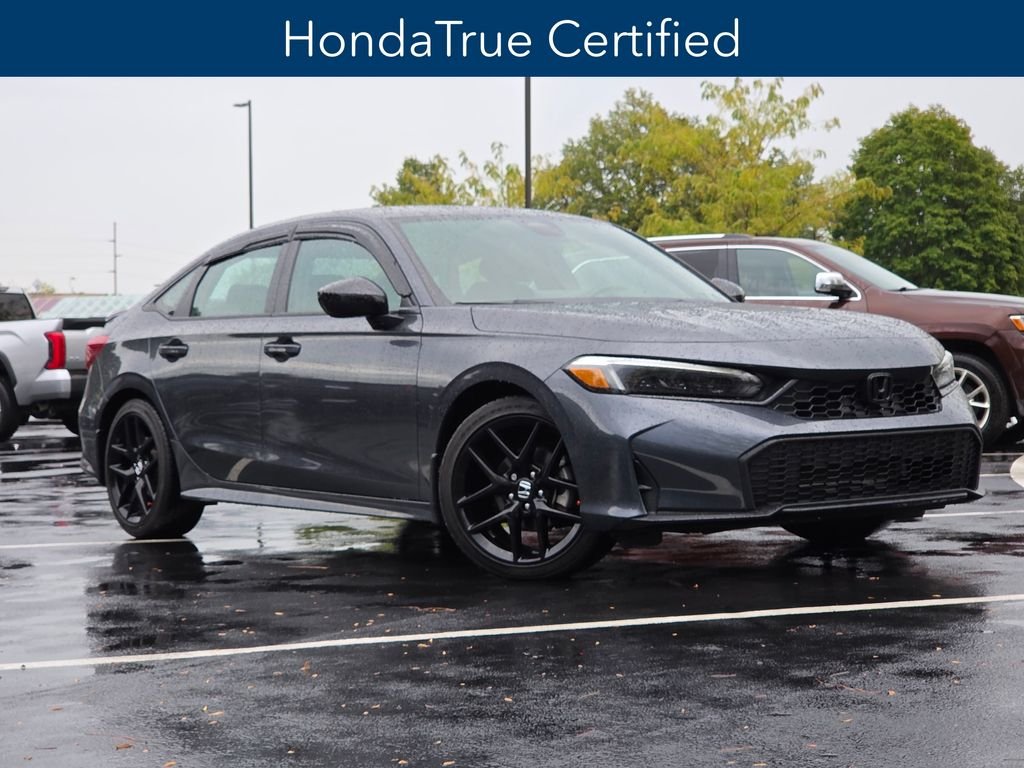 Certified Used 2025 Meteorite Gray Metallic Honda Sport image 3