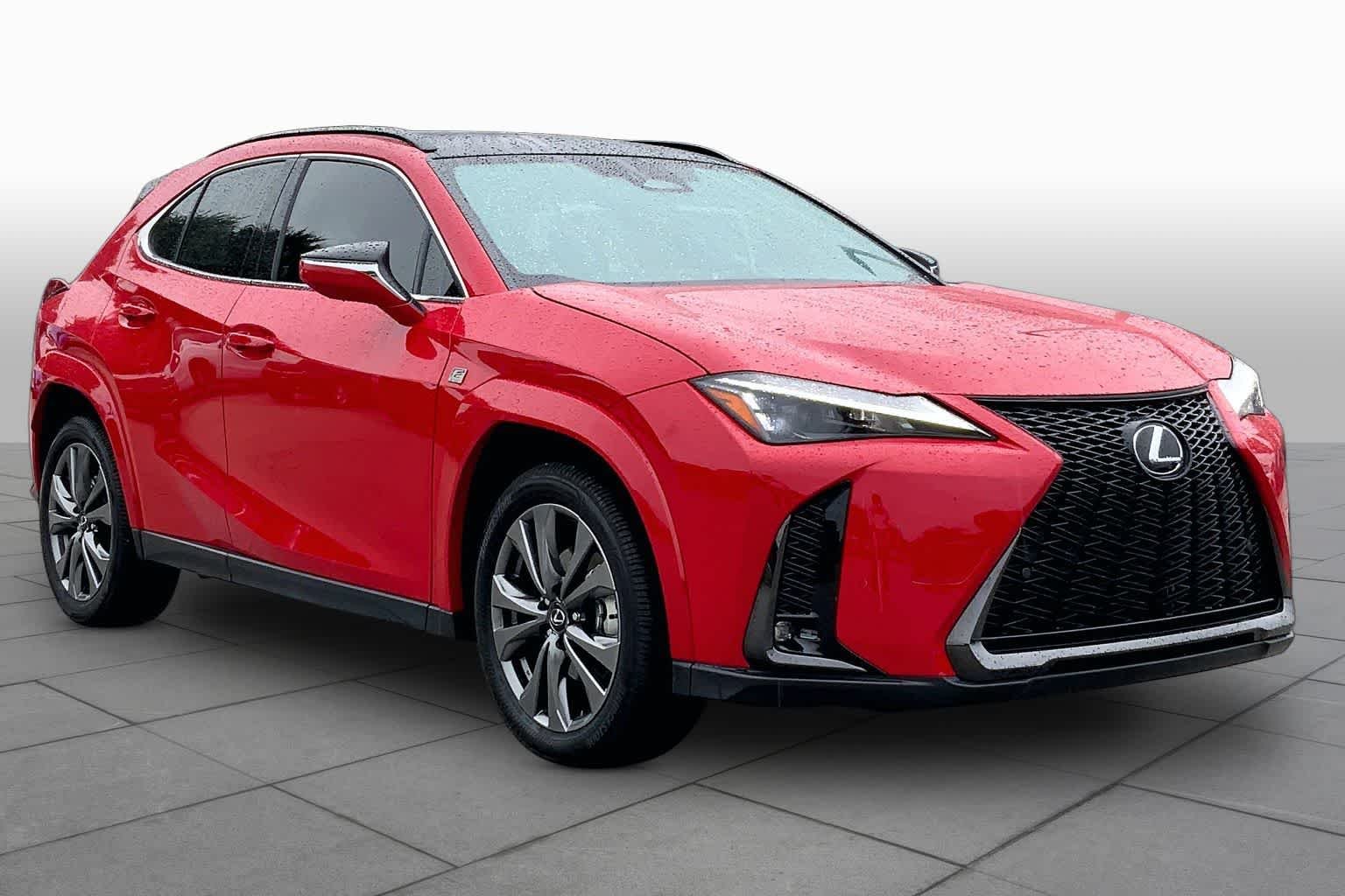 Certified Used 2025 Redline with Obsidian Roof Lexus F SPORT Design image 3