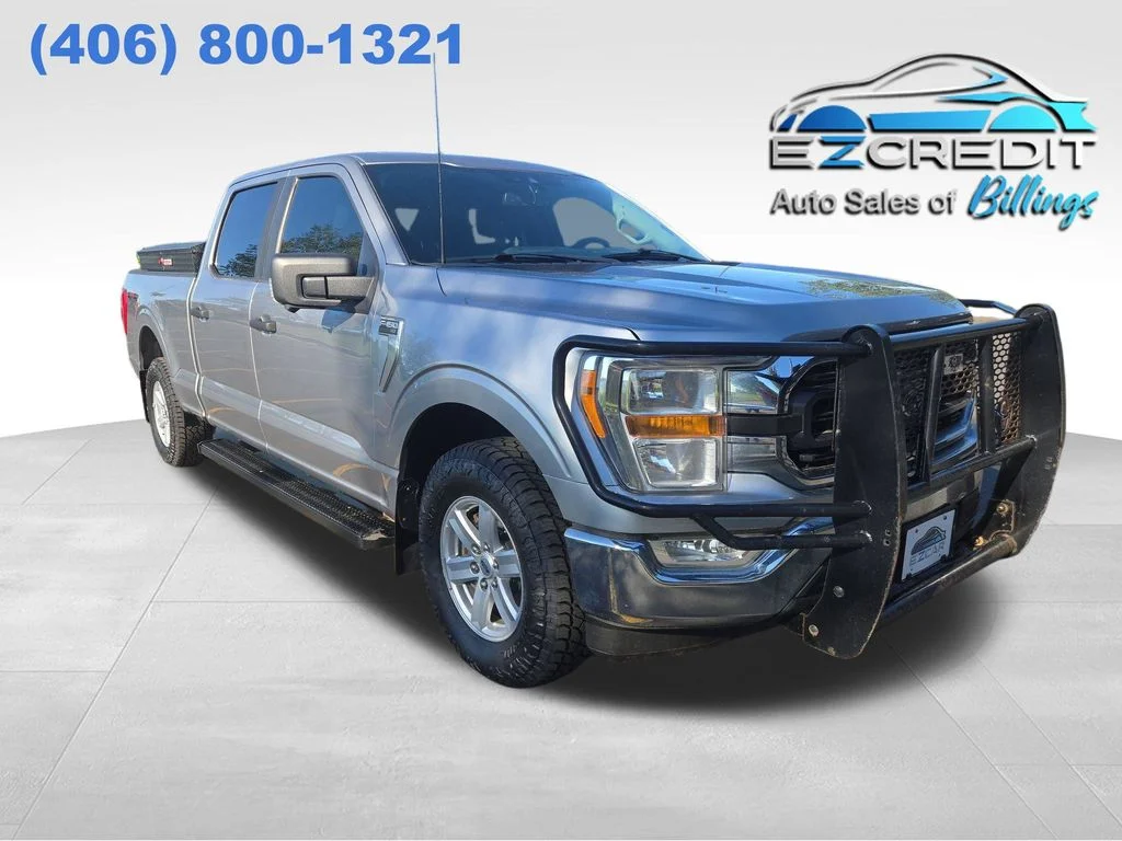 Used 2022 Silver Metallic Ford XLT image 1