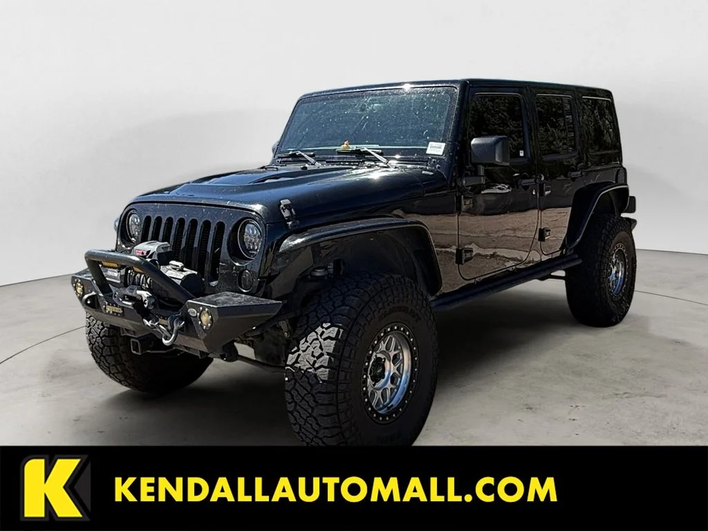 Used 2017 Black Jeep Unlimited Rubicon image 1