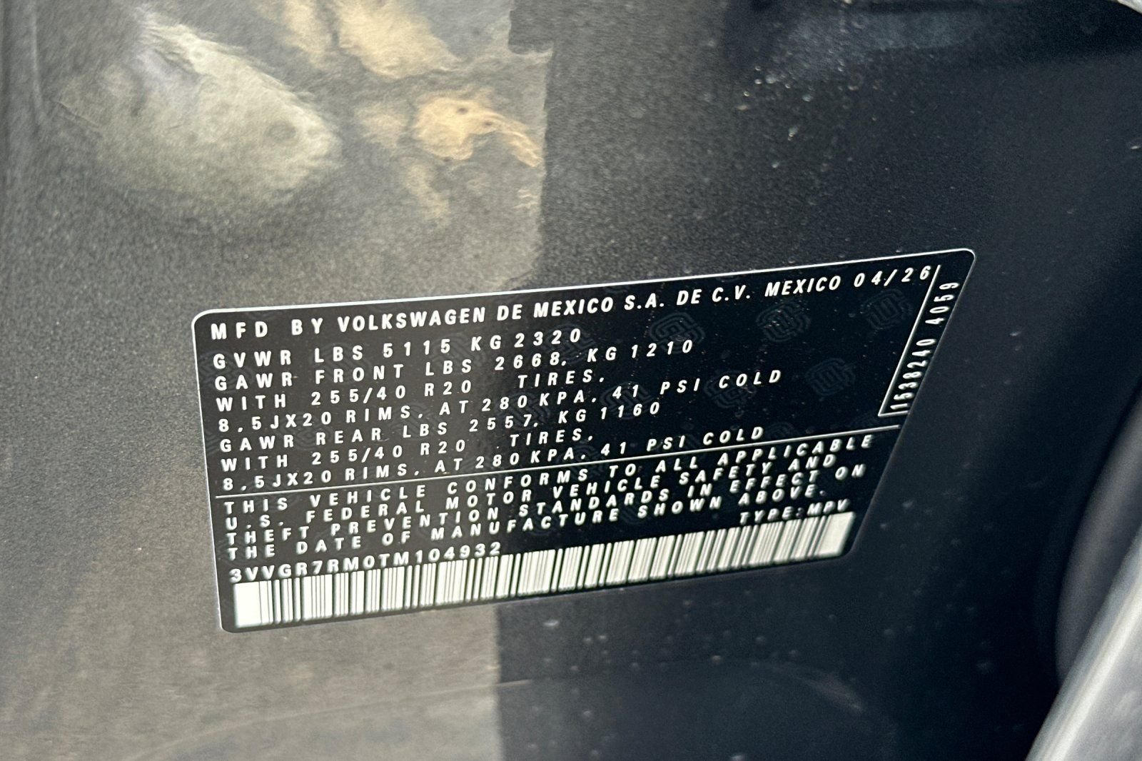 New 2026 Platinum Gray Metallic Volkswagen 2.0T SE R-Line Black image 28