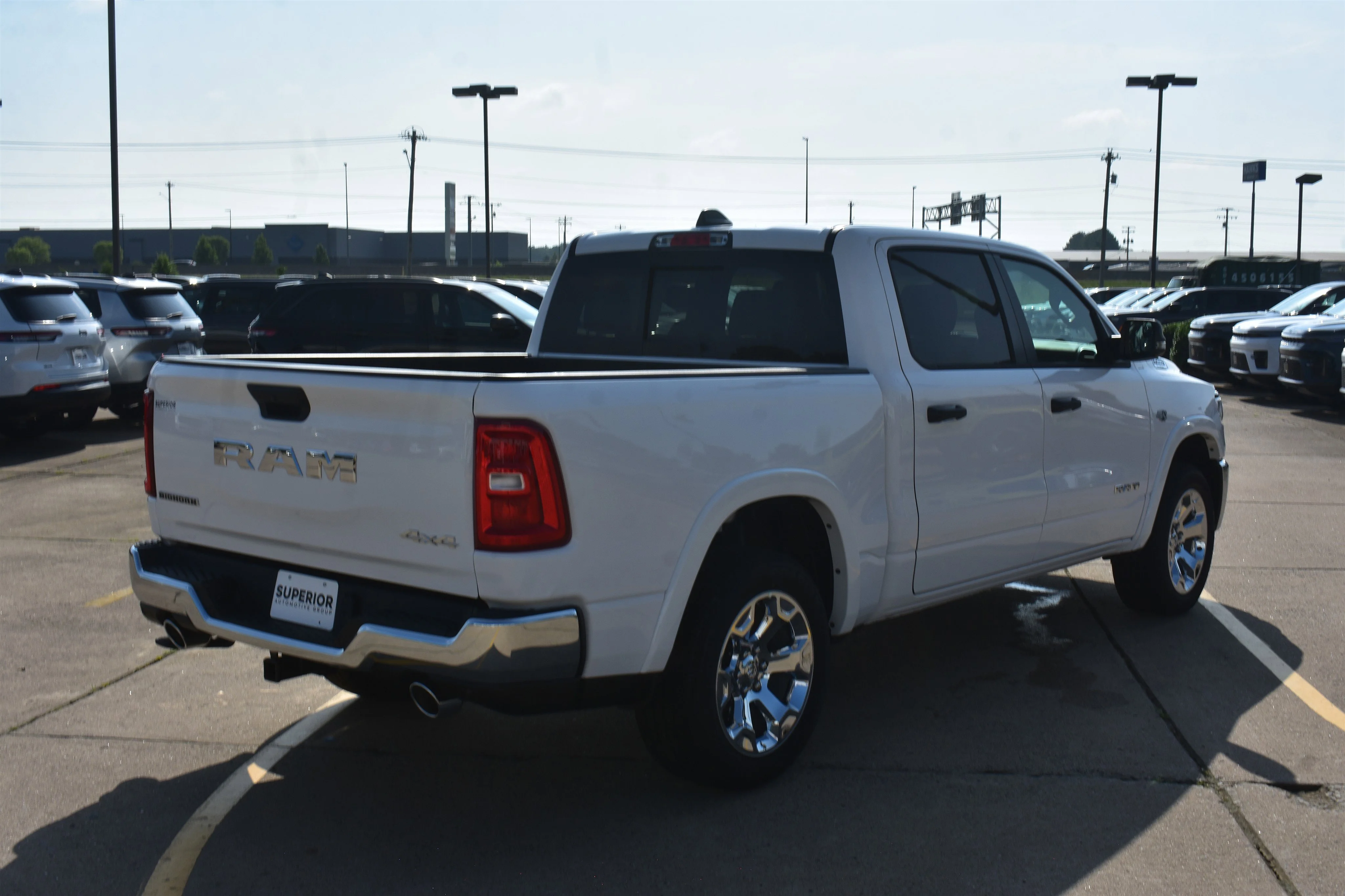 New 2026 Bright White Clearcoat Ram Big Horn image 5