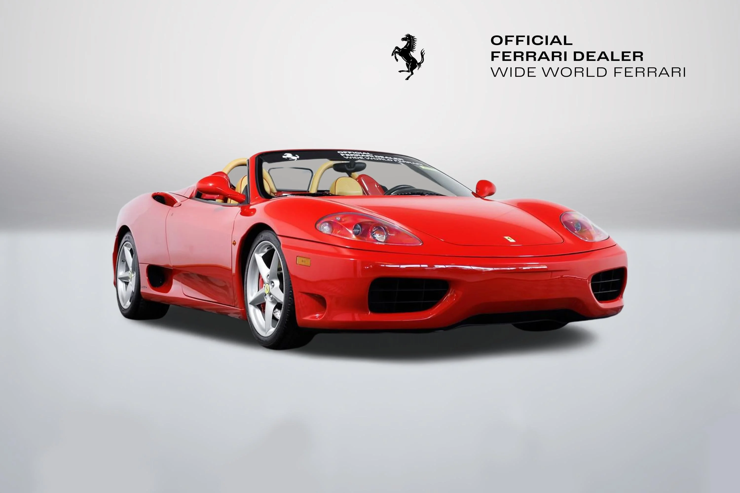 Used 2003 Rosso Corsa Ferrari Spider OEM Manual image 5
