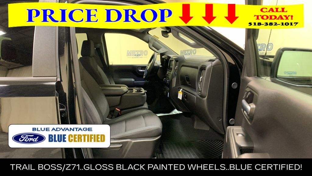 Certified Used 2024 Black Chevrolet Custom Trail Boss image 12