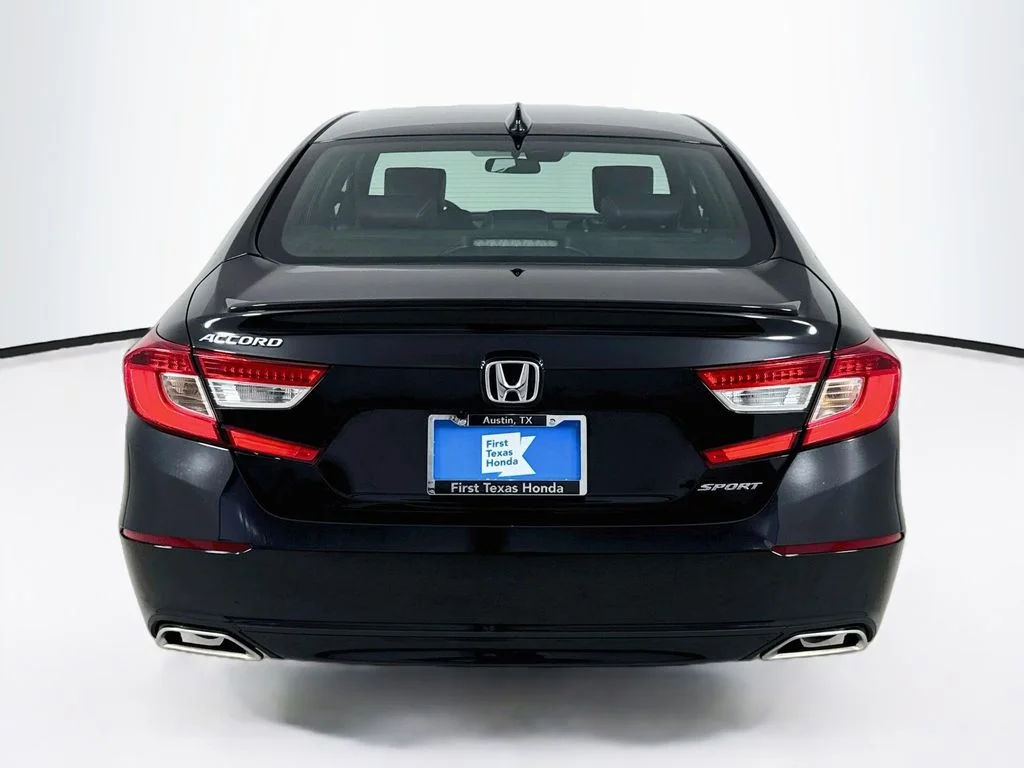 Certified Used 2022 Crystal Black Pearl Honda Sport image 7