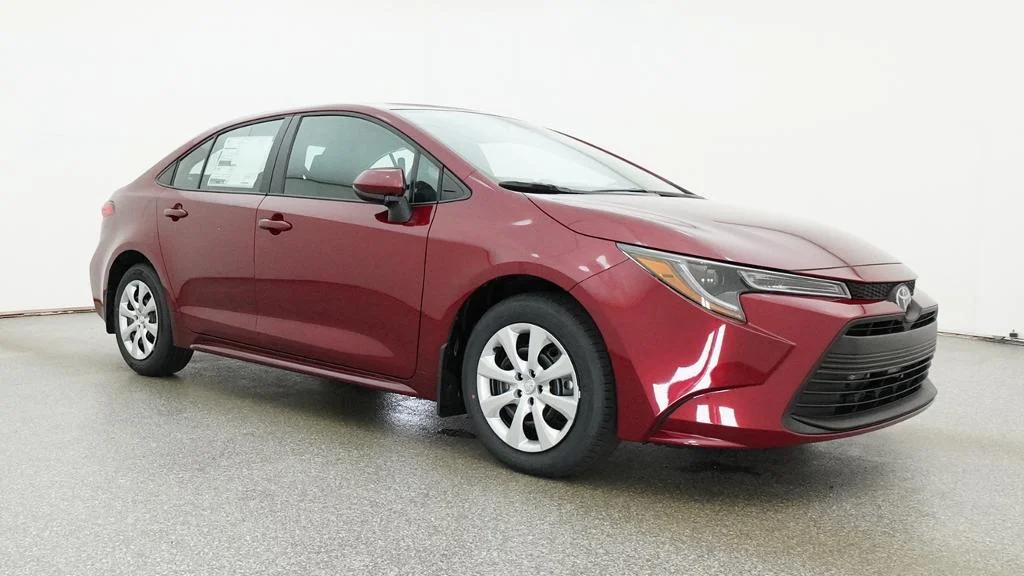 New 2026 Ruby Flare Pearl Toyota LE image 9