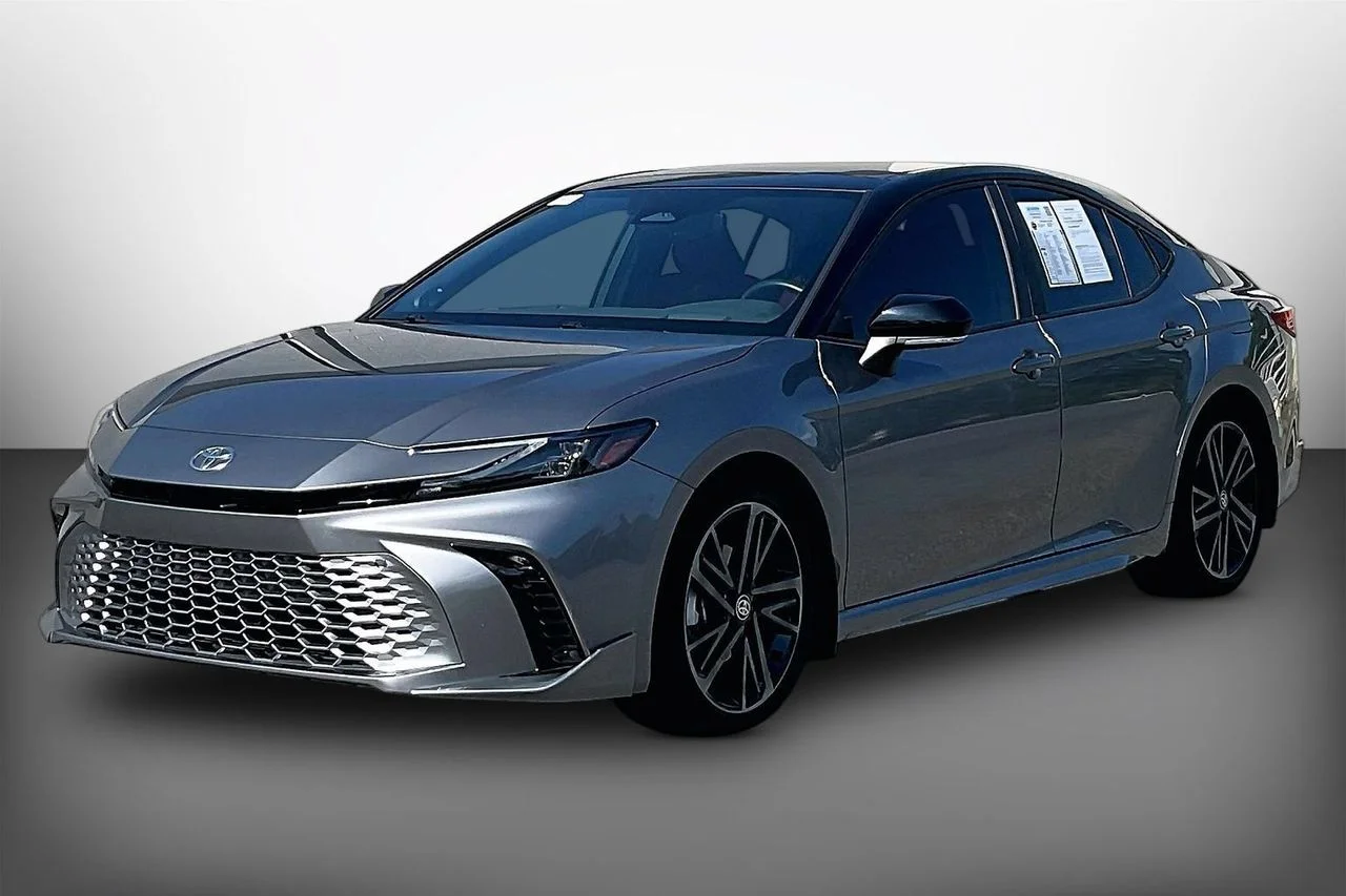 Certified Used 2025 Black Toyota XSE image 4