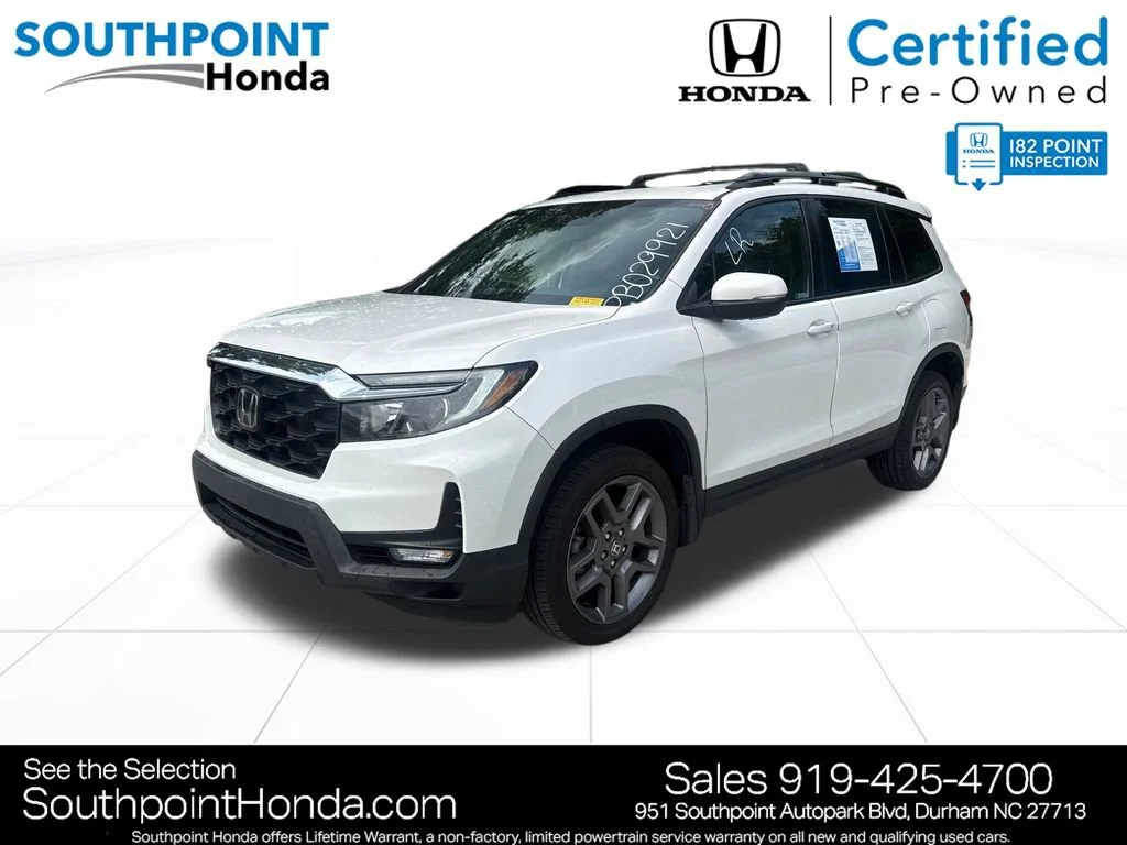 Certified Used 2023 Platinum White Pearl Honda AWD EX-L image 39