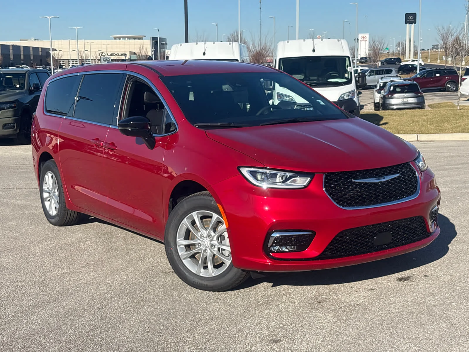New 2026 Red Hot Pearl-Coat Exterior Paint Chrysler Select image 2