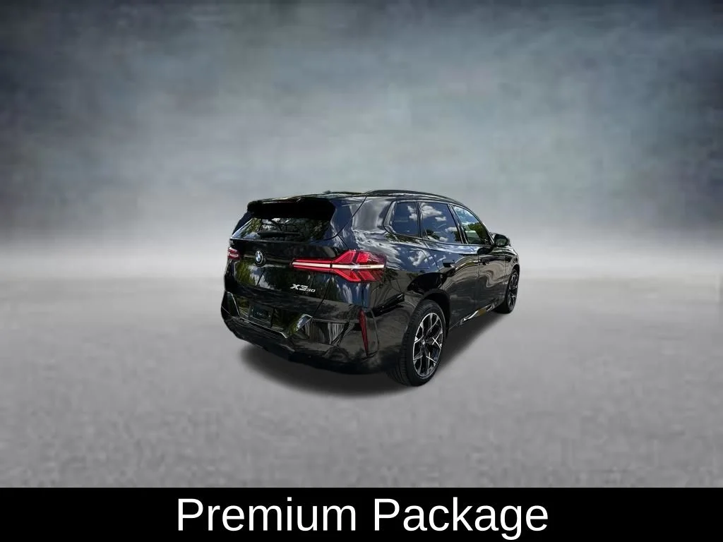 Certified Used 2025 Black BMW 30 xDrive image 6