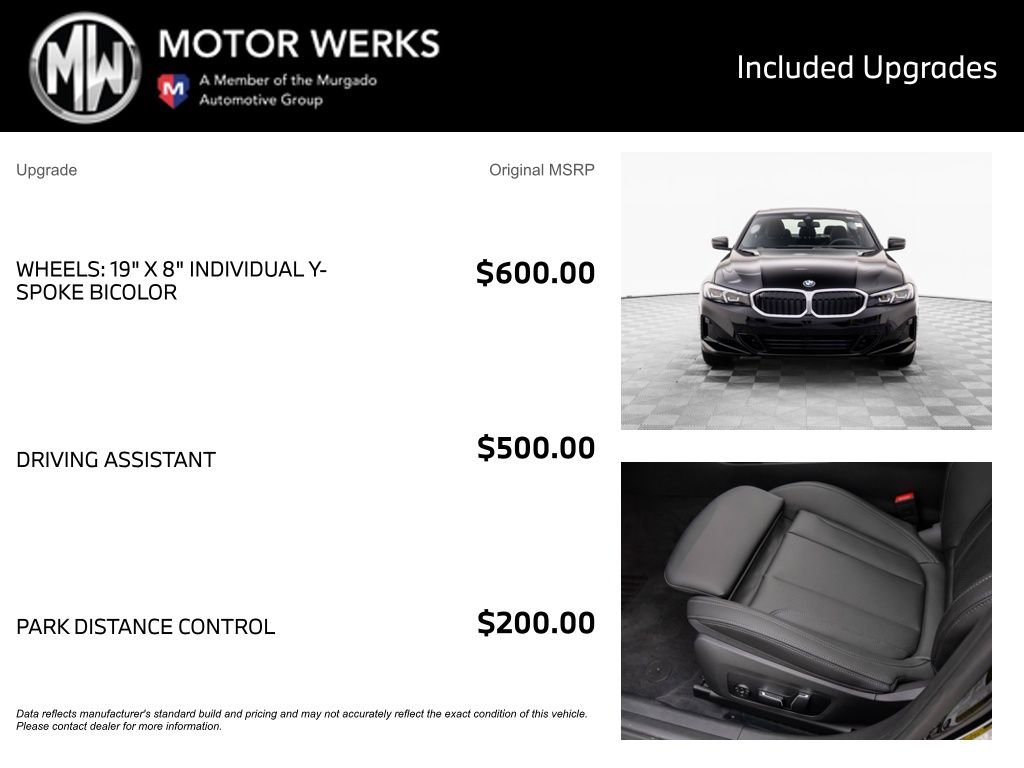 New 2026 Jet Black BMW 330i xDrive image 4