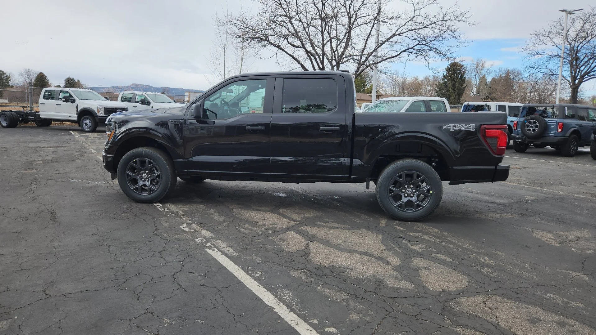 New 2026 Agate Black Metallic Ford STX image 7