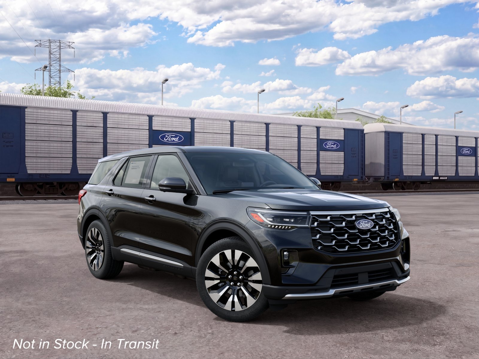 New 2027 Black Ford Platinum image 4