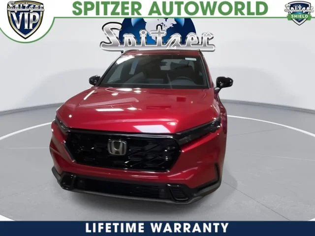 New 2027 Radiant Red Metallic Honda Sport-L Hybrid AWD image 3
