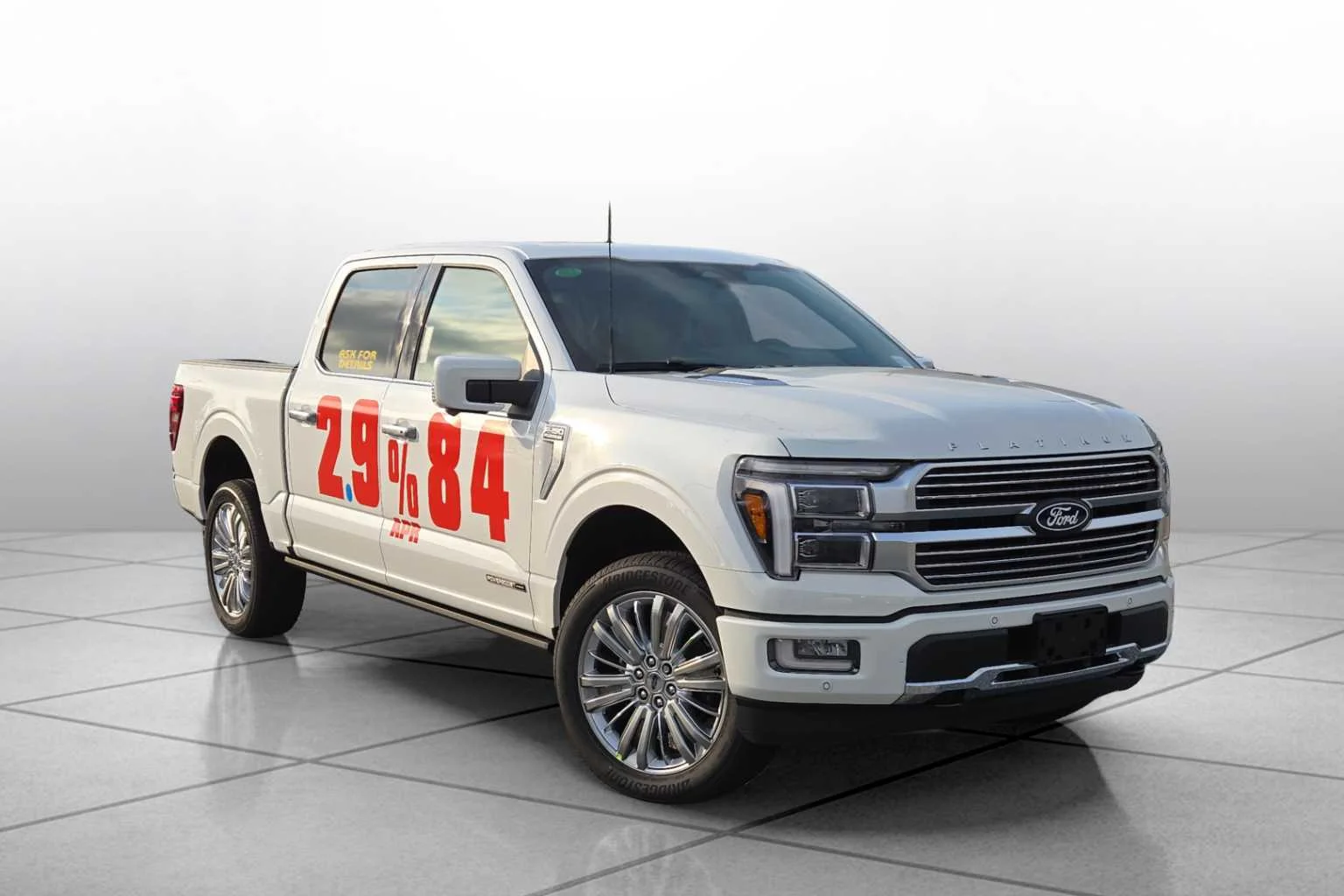 New 2026 Star White Metallic Tri-Coat Ford Platinum® image 2